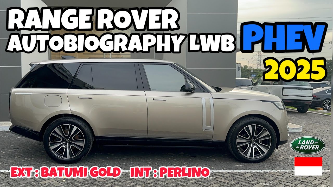 REVIEW RANGE ROVER AUTOBIOGRAPHY LWB HYBRID 2025 | BATUMI GOLD ON PERLINO | LAND ROVER INDONESIA