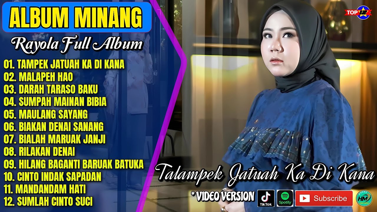 Rayola Full Album || TAMPEK JATUAH KA DI KANA - MALAPEH HAO - Pop Minang Terbaru 2026 - Viral Tiktok