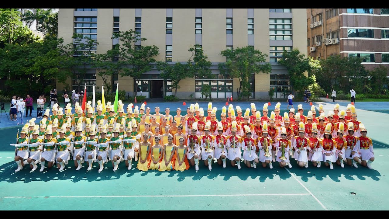 20230916北一女樂儀旗隊學校日演出（4K雙視角）