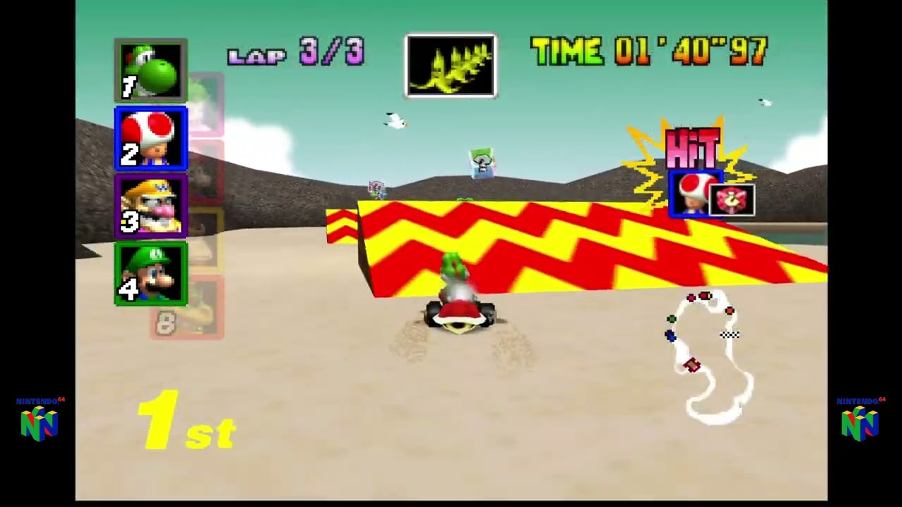 Mario Kart 64 Amped Up 2.99 All Classic Tracks (Grand Cup)