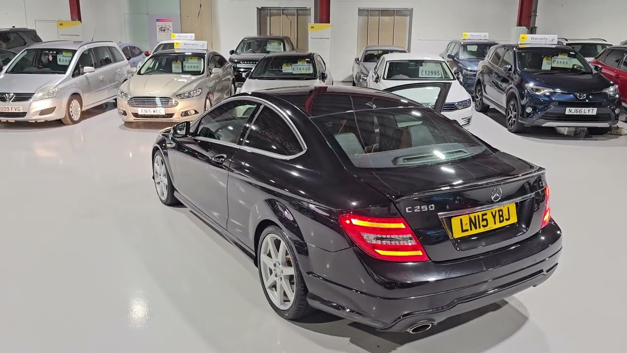 2015 Mercedes-Benz C Class 2.1 C250 CDI AMG Sport Edition G-Tronic+ Euro 5 (s/s) 2dr✅️84K✅️FSH✅️NAVI