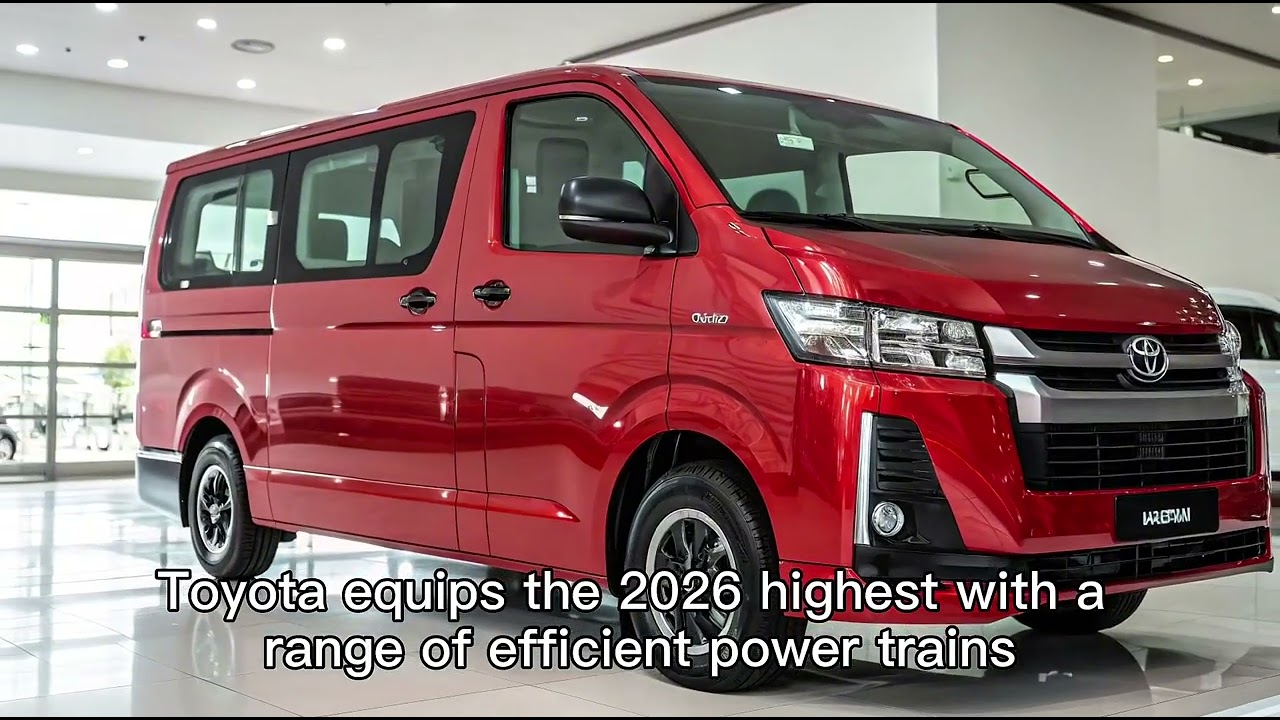 Toyota Hiace 2026 наконец-то поступила в продажу!!! 😱 Новое поколение надежного транспорта