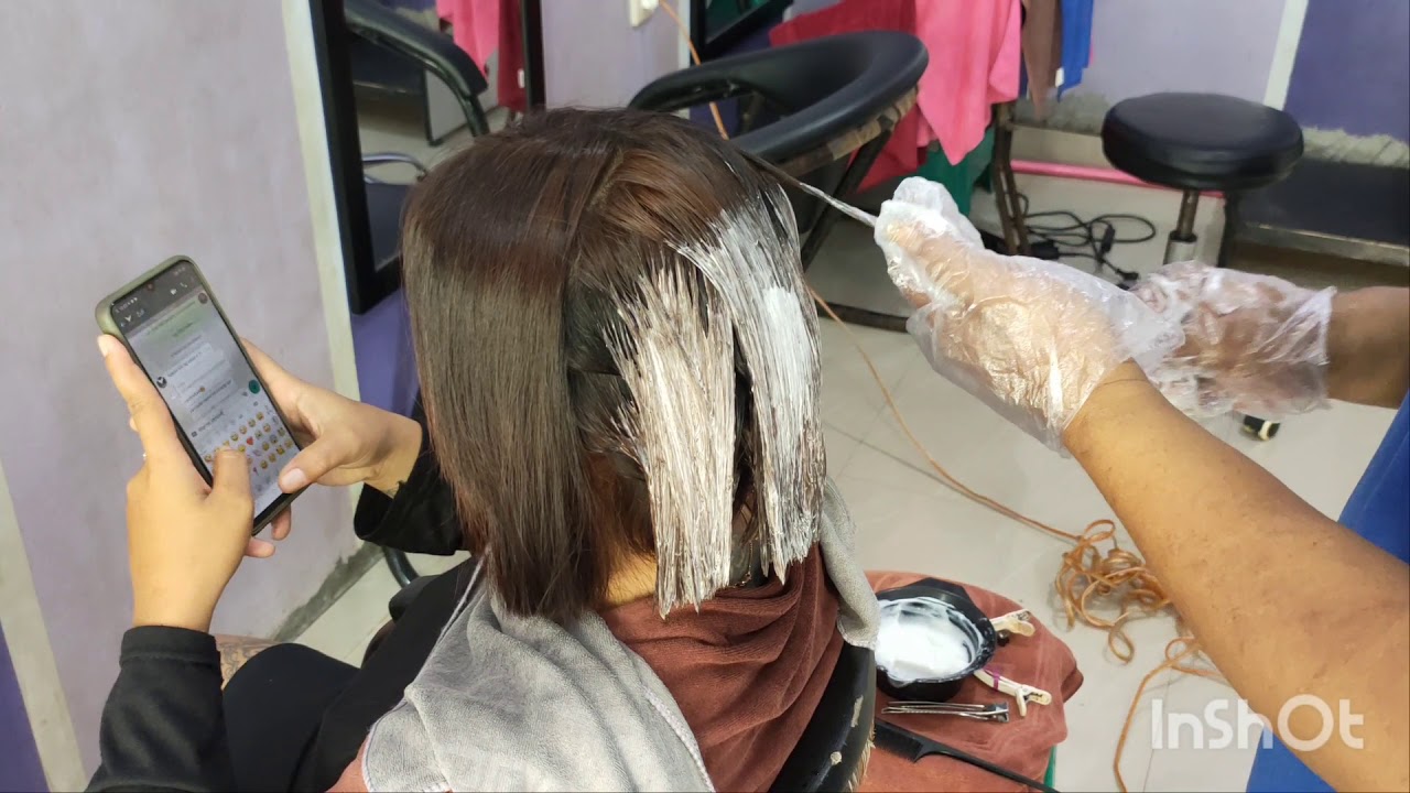 cat rambut wonderlight clear + hairlight dari produk matrix
