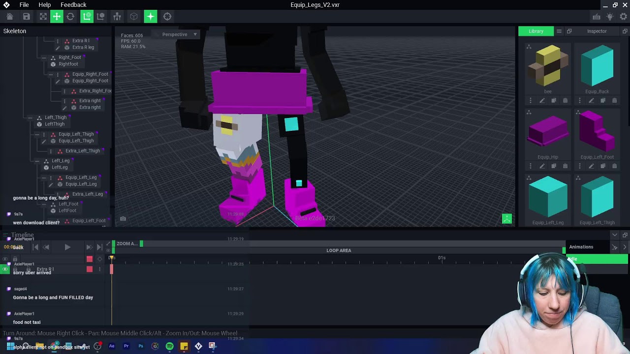 Voxedit Live Tutorials - Making Wearables
