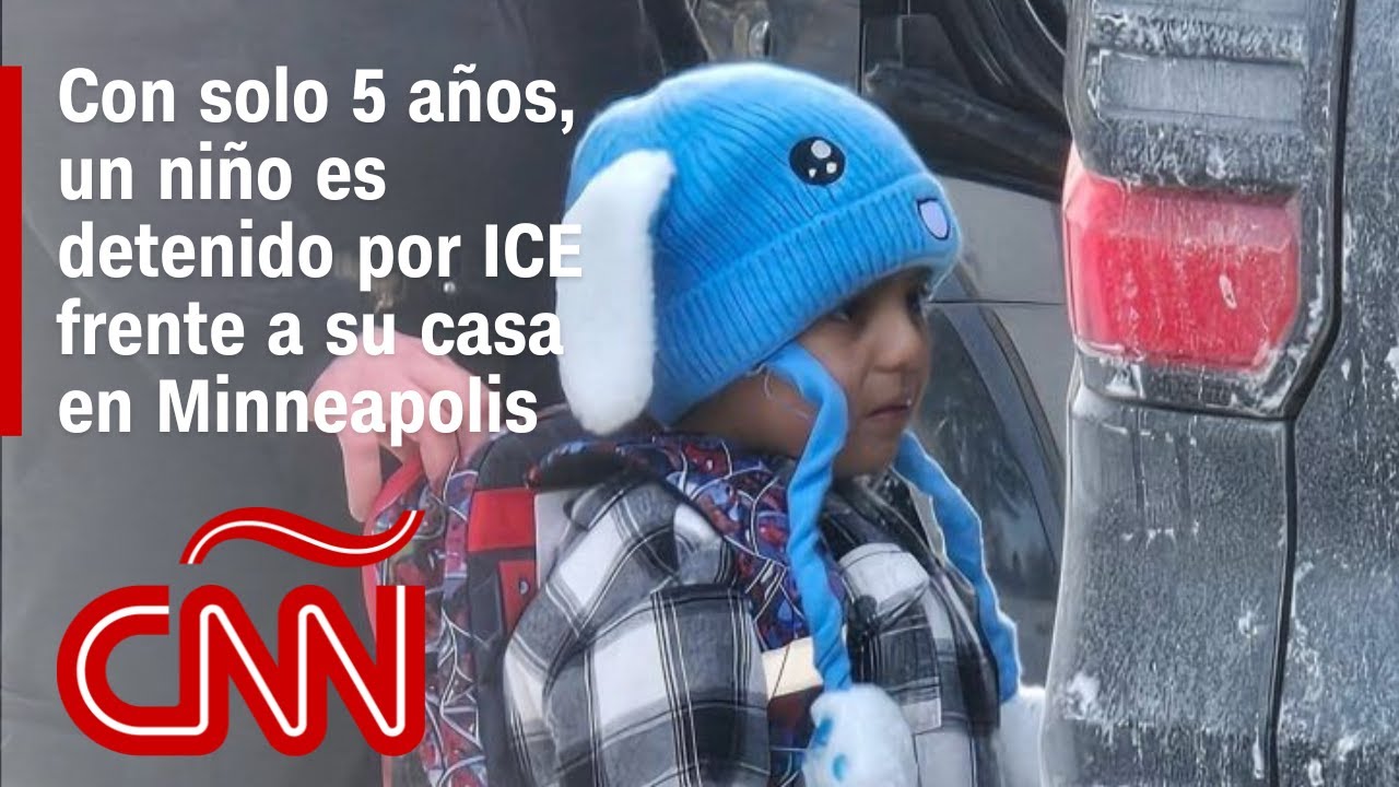 Ni&ntilde;o de 5 a&ntilde;os y su padre ecuatoriano fueron detenidos por ICE en Minneapolis