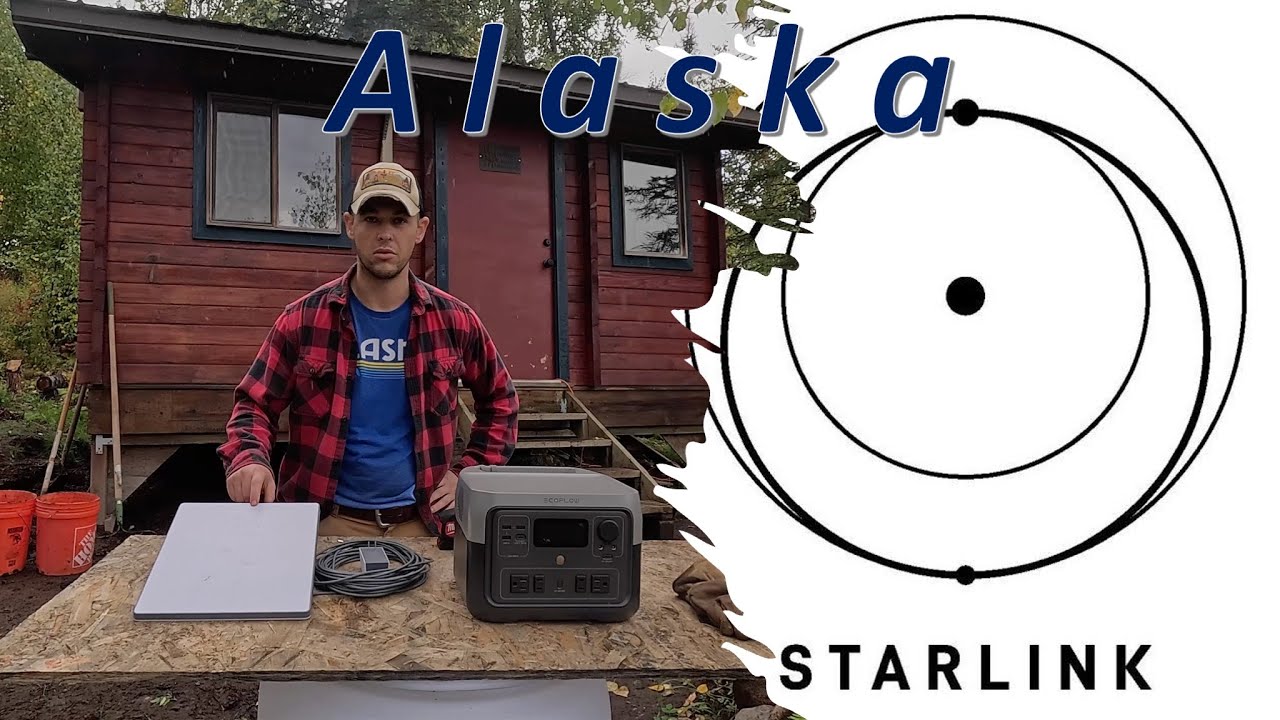 Almost Live From Remote Alaska! New Starlink Mini Review, Setup, Alignment, and Speed Test
