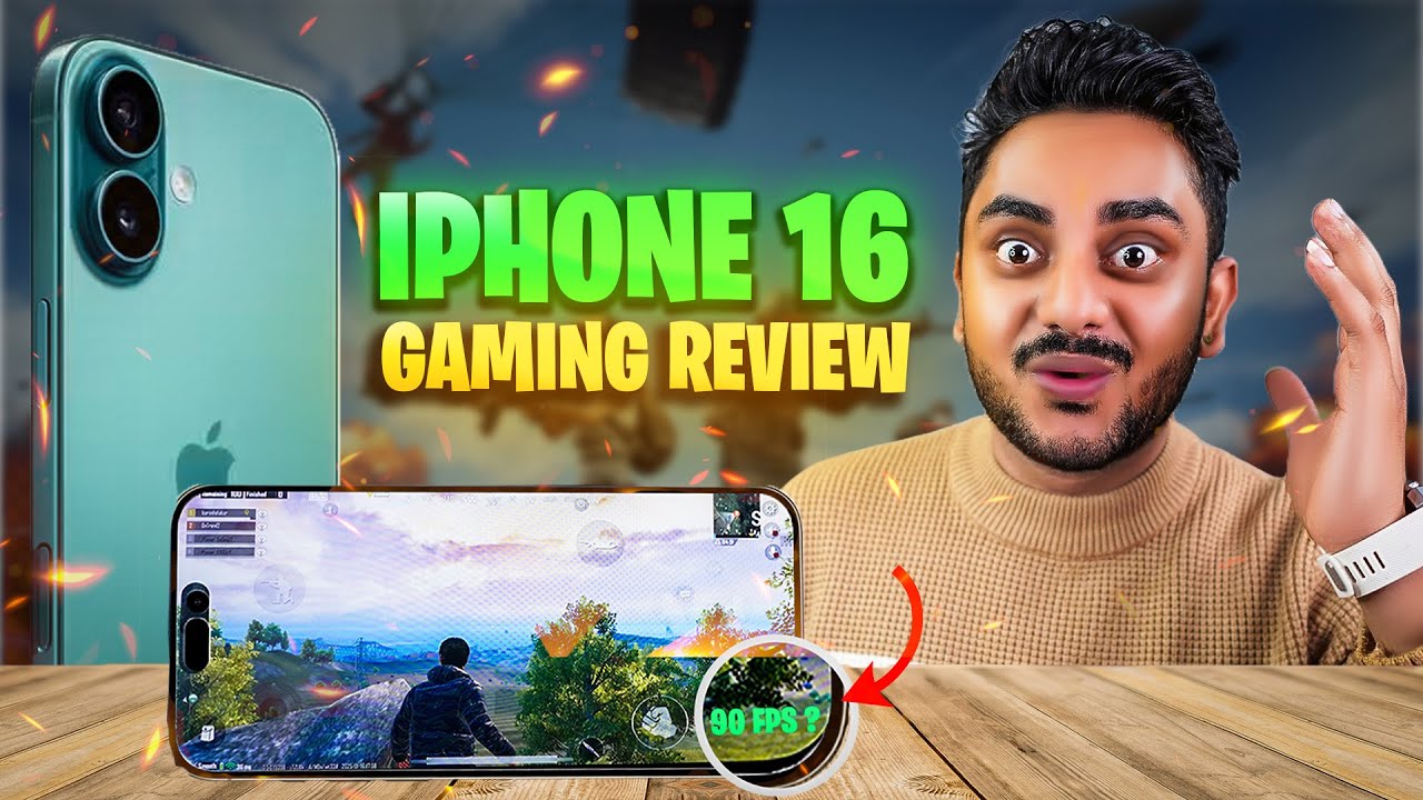 iPhone 16 Bgmi Test, Heating & Battery Drain | The Ultimate Gaming Beast
