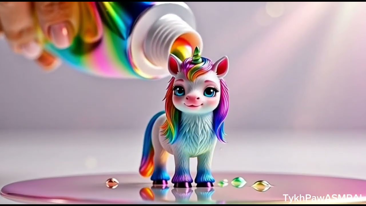 This Rainbow Tube Creates Living Animals 😳🌈 | AI ASMR