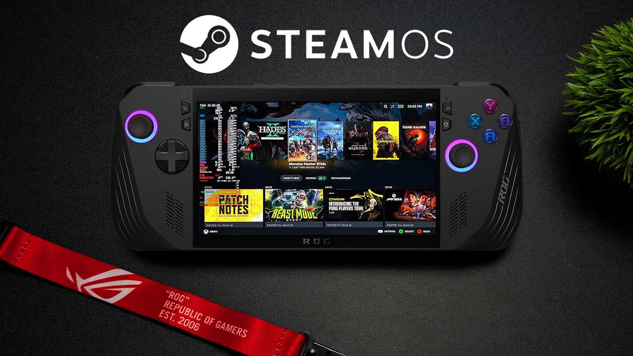 SteamOS 3.8 On ROG Ally X Is So GOOD! Faster Than We Thought!