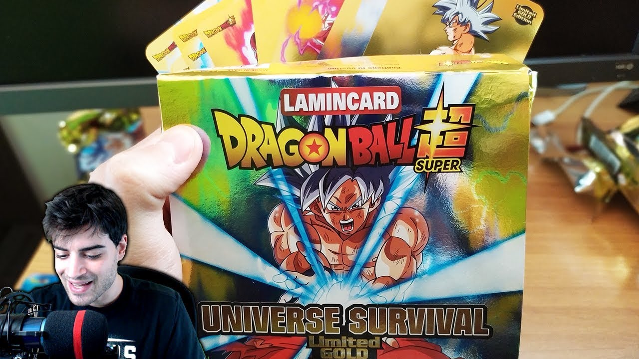 APRO UN BOX DI LAMINCARD CON TUTTE LE NUOVE 10 LIMITED GOLD EDITION | DRAGON BALL SUPER UNBOXING ITA