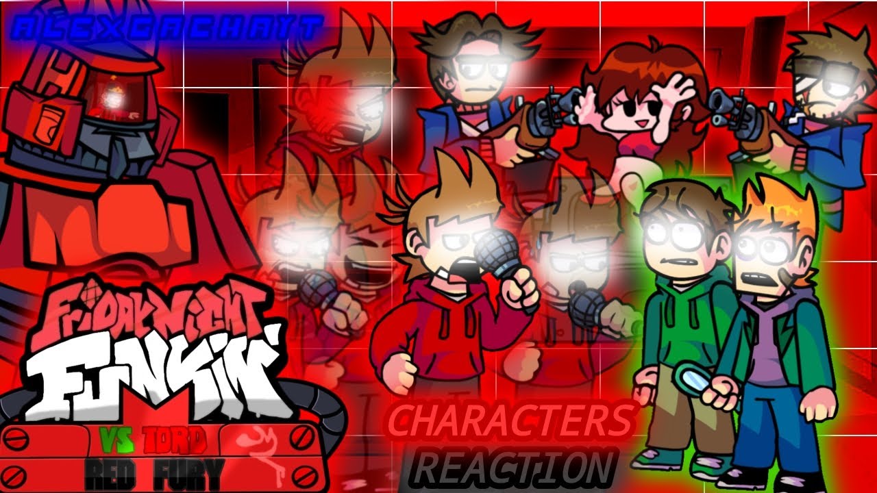 CHARACTERS REACT TO TORD RED FURY PART 1 ||🇺🇸🇪🇸🇧🇷|| ||ALEXGACHAYT||