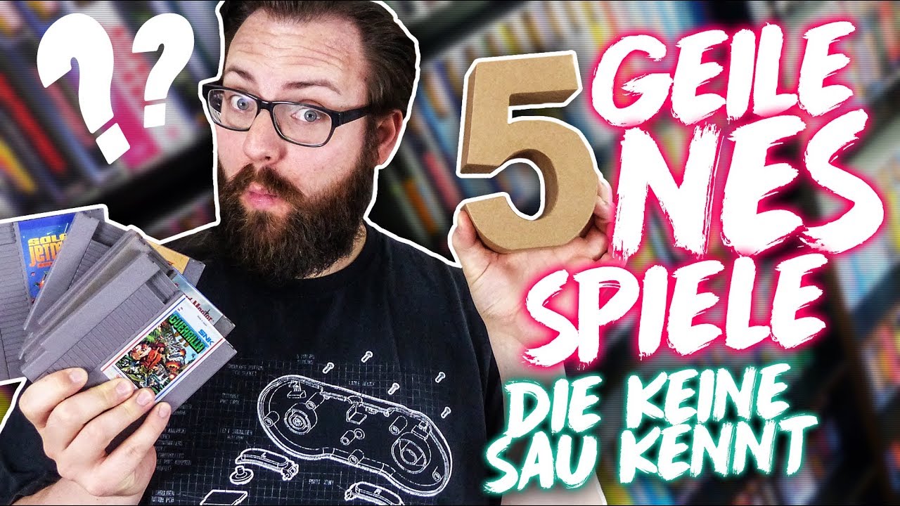 5 GEILE NES-SPIELE, die keine Sau kennt | Hidden Gems | Nintendo Entertainment System