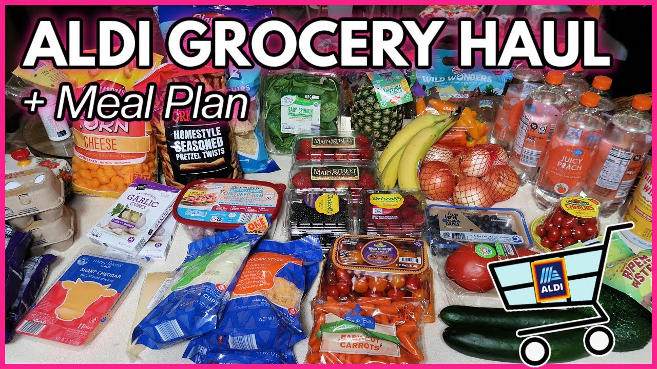ПЛАН ПОКУПОК И ПИТАНИЯ НА 1 НЕДЕЛЮ | Aldi Haul