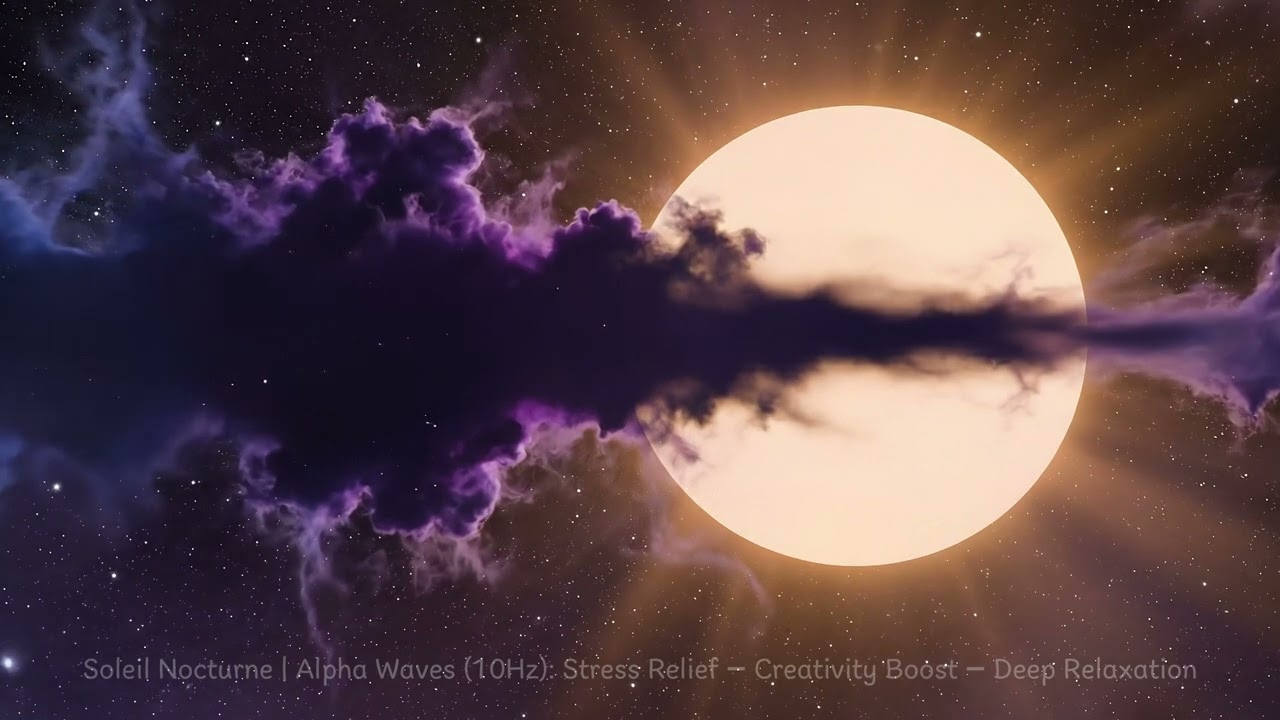 Breath Between Worlds - 8Hz - 12Hz Alpha waves - Daily Relaxation & Stress Relief | Soliel Nocturne