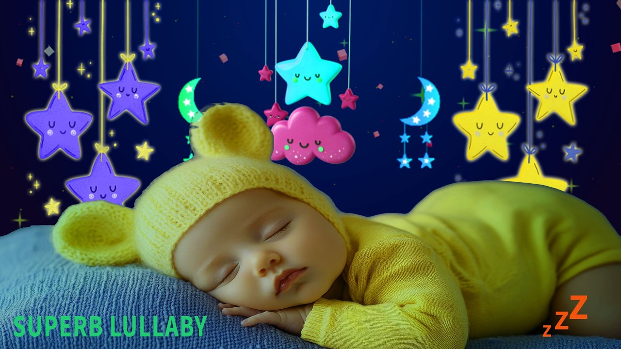 Baby Sleep Music 🎶 Mozart & Brahms Lullaby 💤 Sleep Instantly Within 3 Minutes 🌙 Sleep Music for Baby