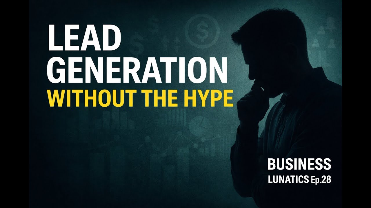 Business Lunatics Ep. 28 — Lead Generation Without the Hype: ICP and Relationships