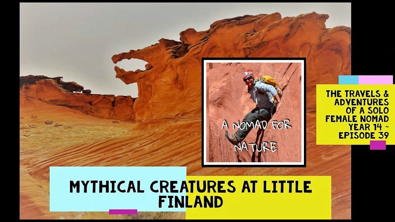 Mythical Creatures, Fins & Strange Rock Formations at Little Finland / Gold Butte NM ~ NV