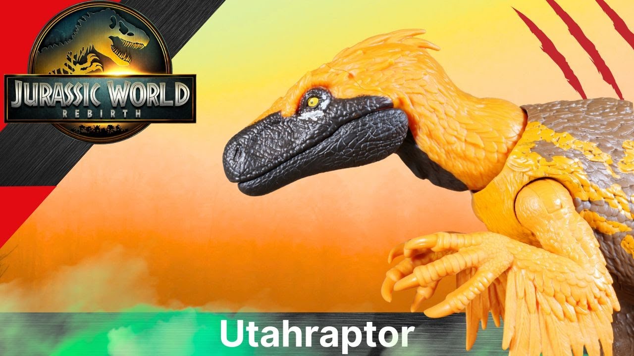 Utahraptor MATTEL - Jurassic World Rebirth!