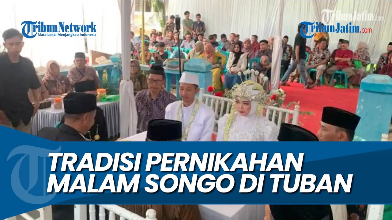 DIYAKINI HARI BAIK, Tradisi Pernikahan Malam Songo di Tuban, Ratusan Calon Pengantin Bersiap
