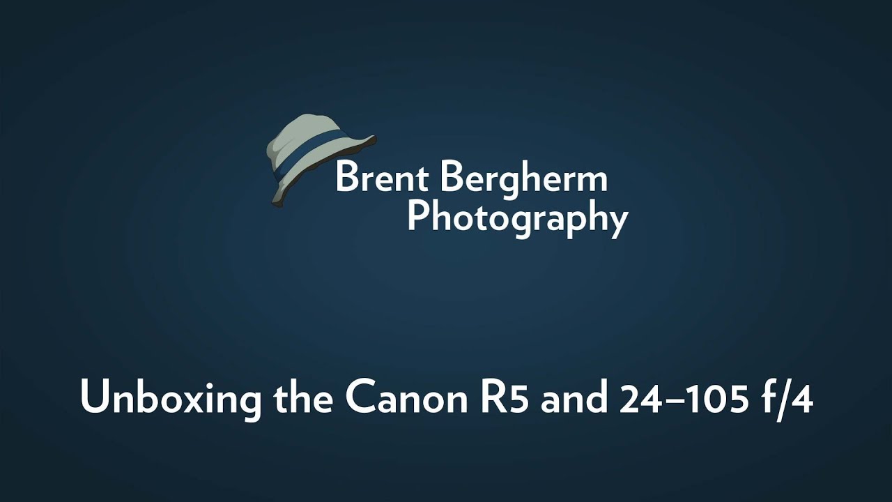 Unboxing Canon R5 and brief comparison to 5D4
