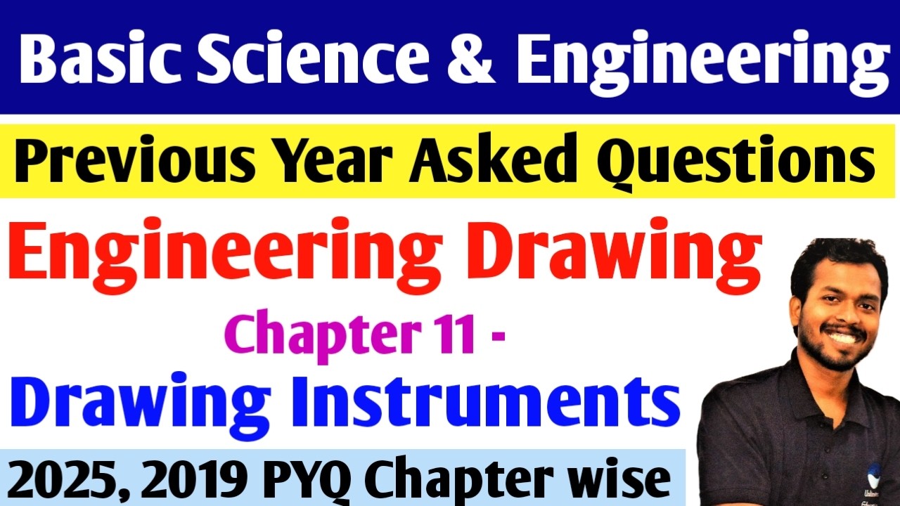 Engineering Drawing | Chapter - Drawing Instruments | Previous Year Paper Analysis | #ALP_CBT2_BSED