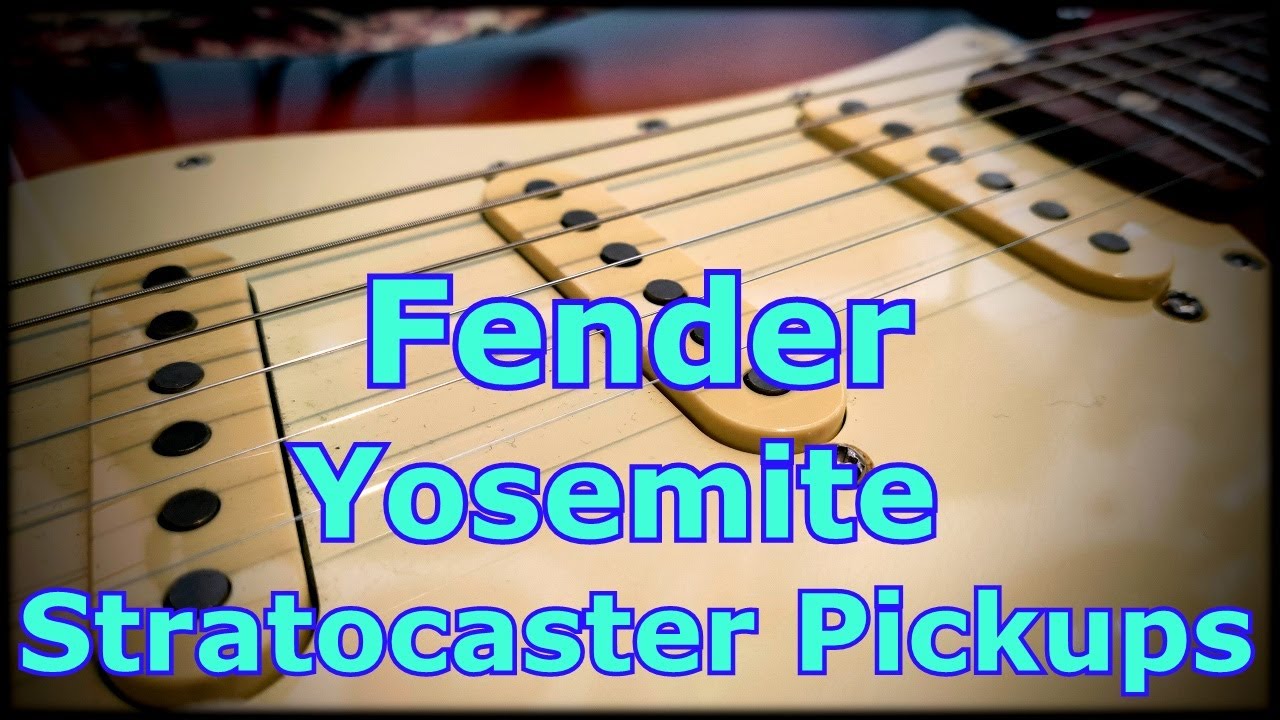 Fender Yosemite Stratocaster Pickup Set