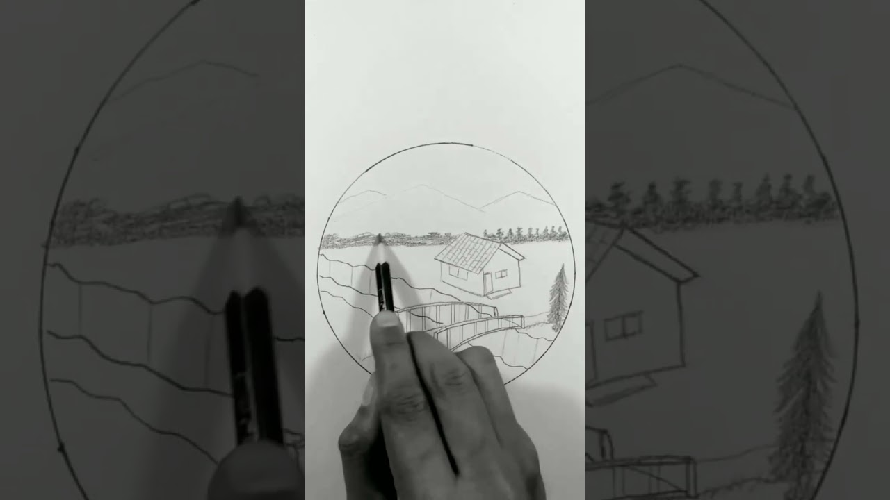 Gambar Pemandangan By#Feelart