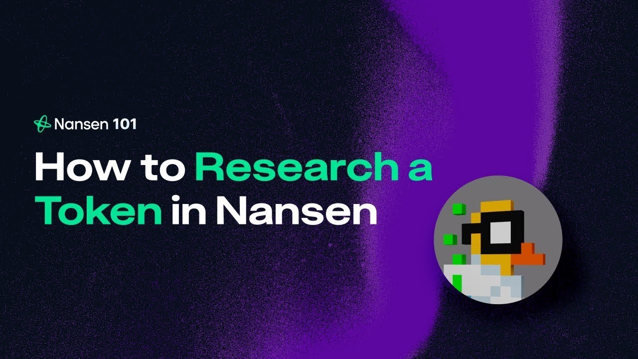 Nansen AI, 온체인 데이터를 사용하여 토큰을 조사하는 방법 5편