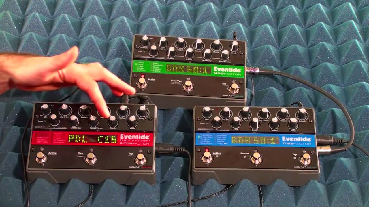Eventide Factor Series Stompbox Tutorial 11 of 11: Expression Pedal over MIDI