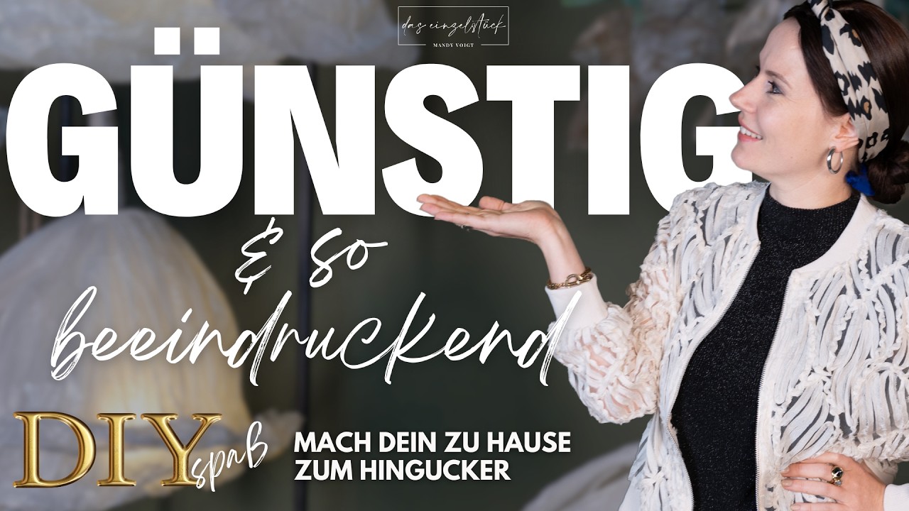 G&uuml;nstig und so beeindruckend ein leuchtendes DIY aus Papier!