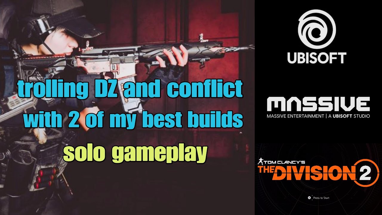 The division 2 trolling DZ solo with my best build year 6 the end of  season 2