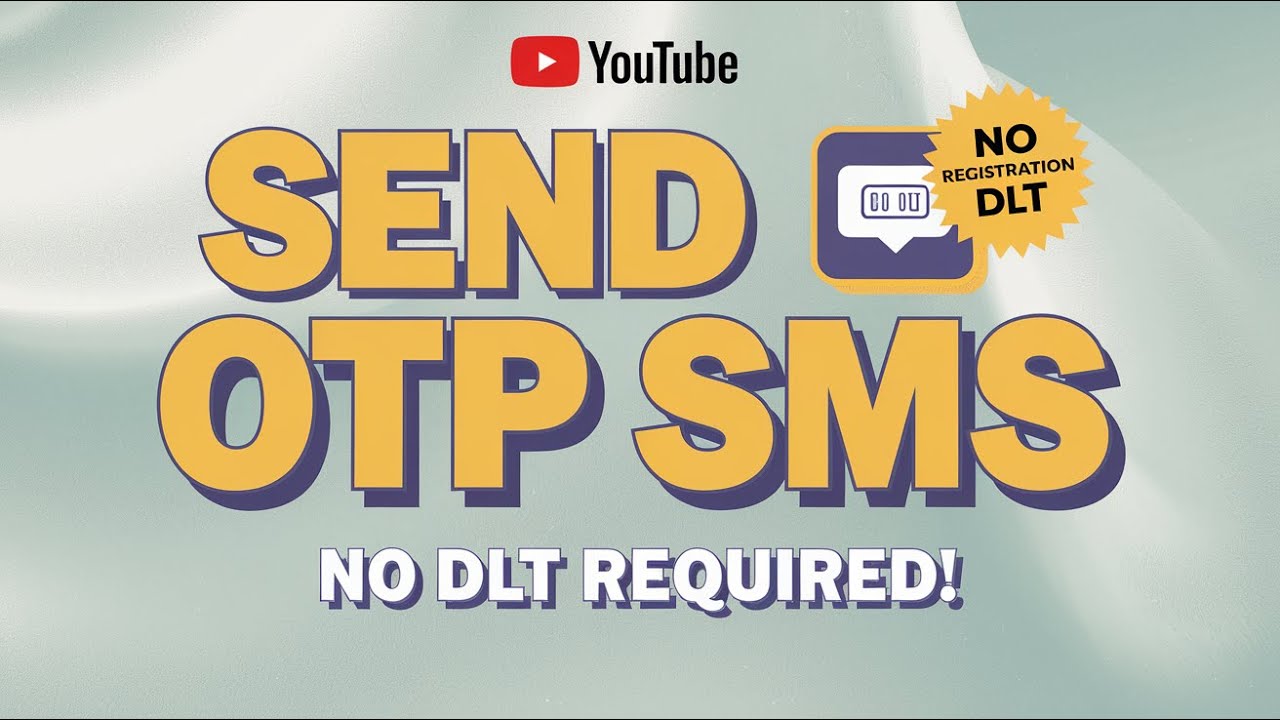 How to Send Bulk SMS Without DLT Registration