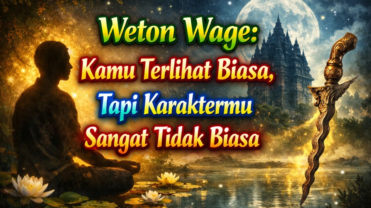 WETON WAGE: KARAKTERMU SANGAT TIDAK BIASA!!!