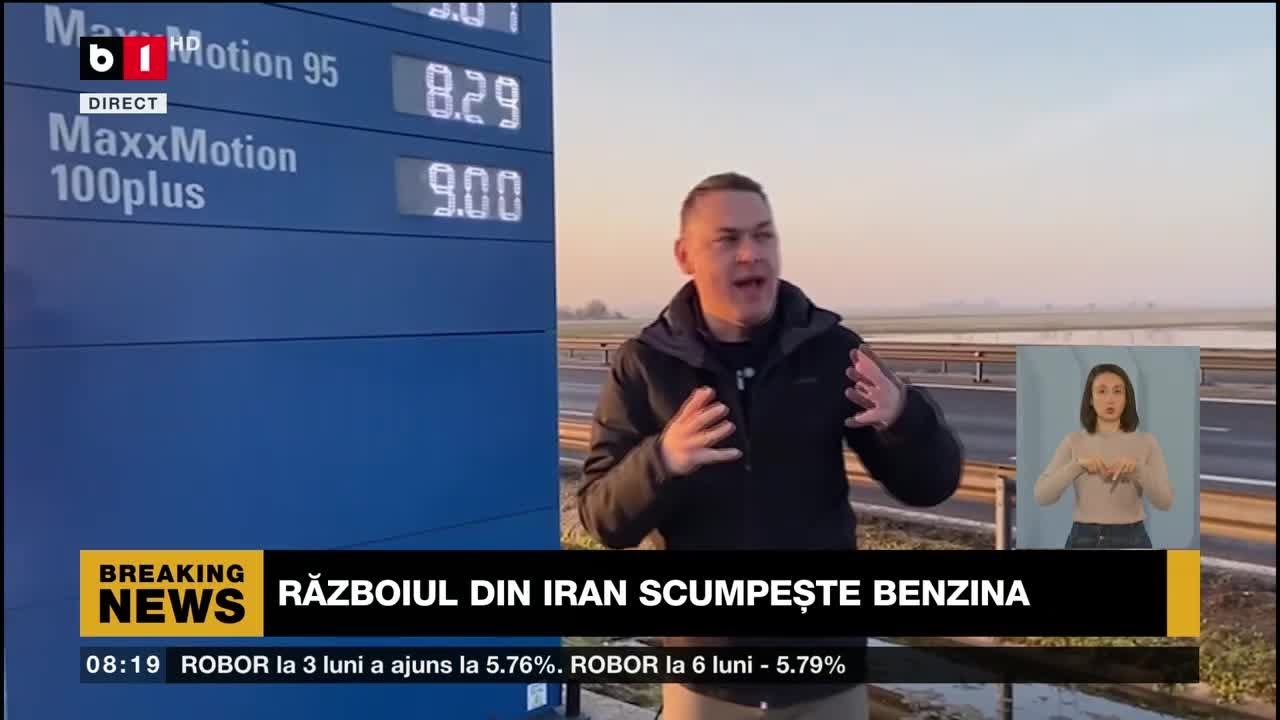 CREȘTERE ALARMANTĂ LA POMPĂ. ȘT. ETVEȘ, ÎN DIRECT CU DETALII_Știri B1 TV 4 mar. 2026
