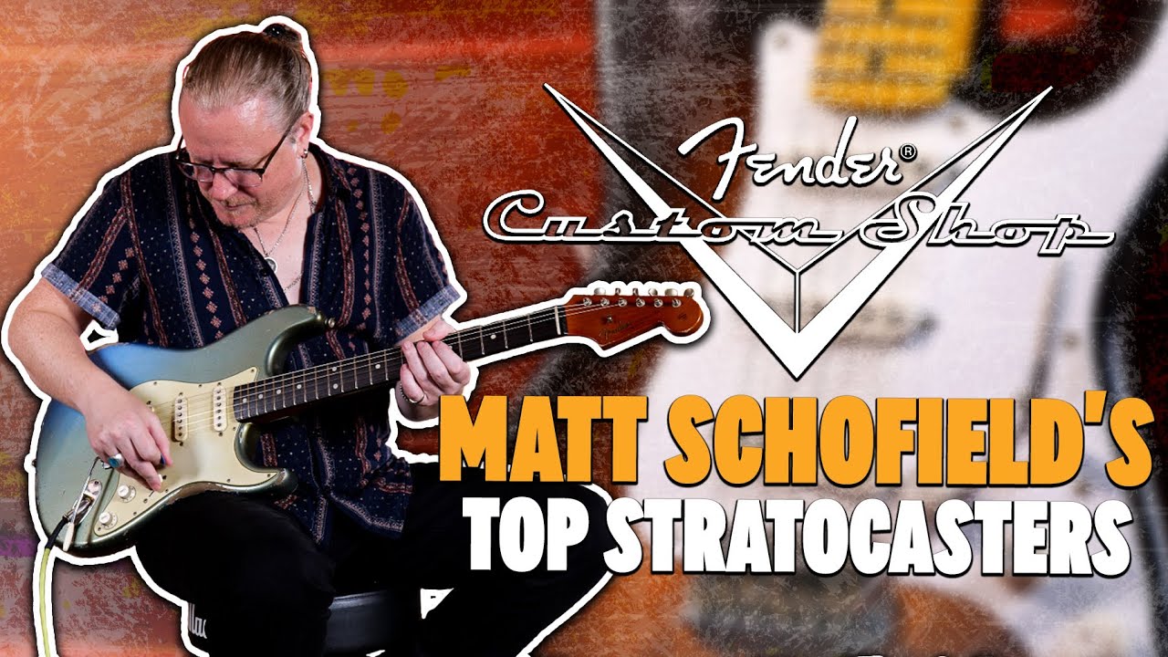 Matt Schofield's Top 10 Fender Stratocasters!