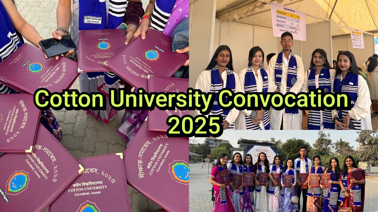 Cotton University Convocation, 2025