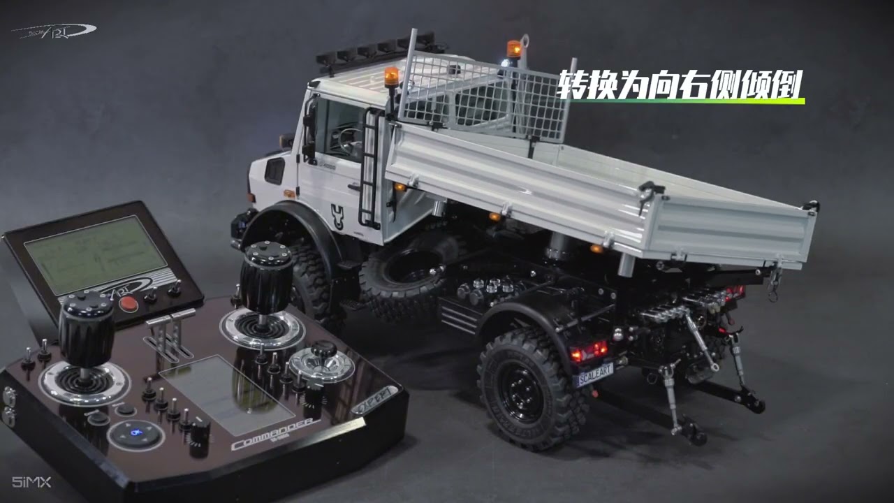 How to drive your ScaleArt 1/14 RC Unimog Model