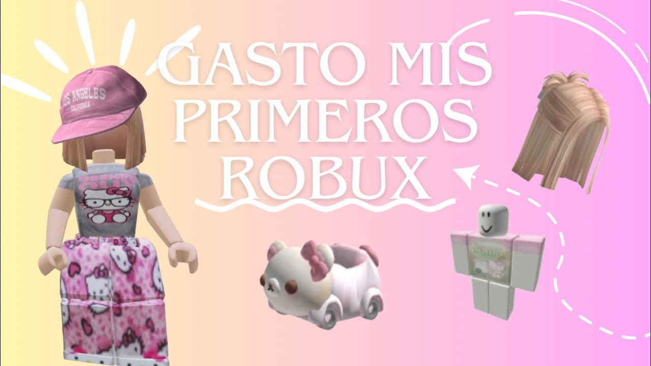 Gasto miś primeros robux👚|🍓:3