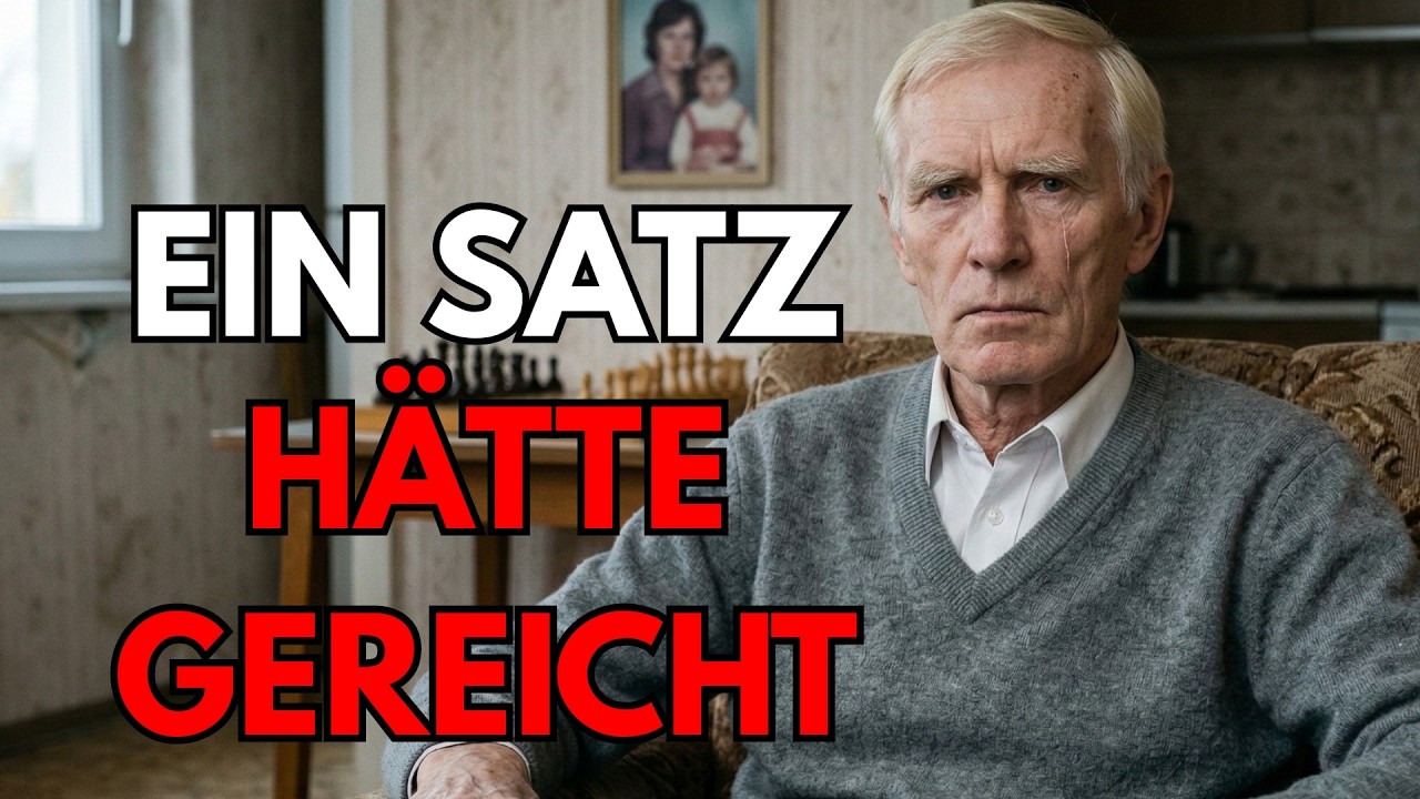 Ich sagte meinem Sohn nie, dass ich stolz auf ihn bin. Jetzt ist es zu spät.