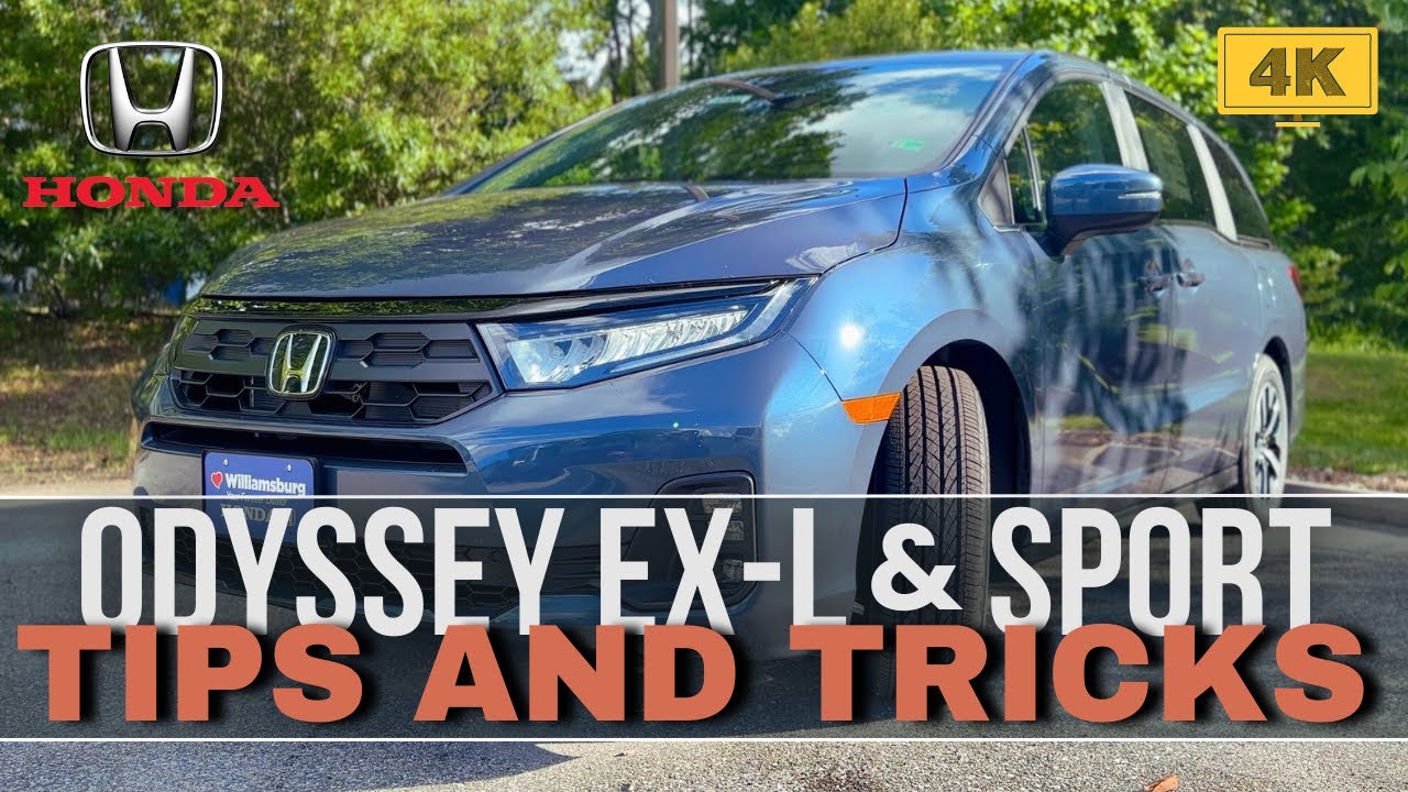 Honda Odyssey EX-L & Sport: TIPS AND TRICKS YOU CAN'T MISS!