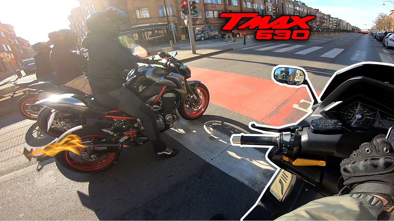 TMAX 530 EN VILLE | BRUXELLES 2022