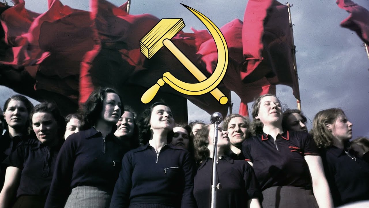 Bandiera Rossa in Swedish with English subs (Knutna nävar – Röda fanor)