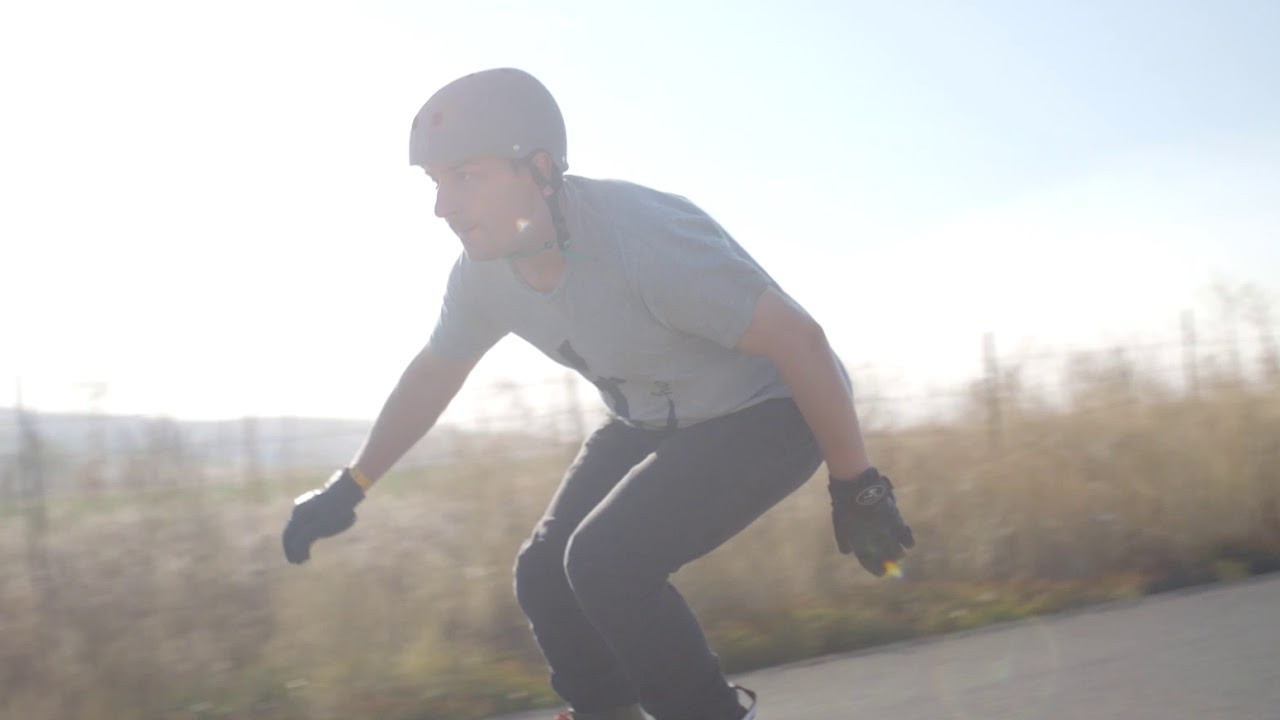Thuro Rollerblading - Inline Downhill on the Rollerblade Twister Edge Skates