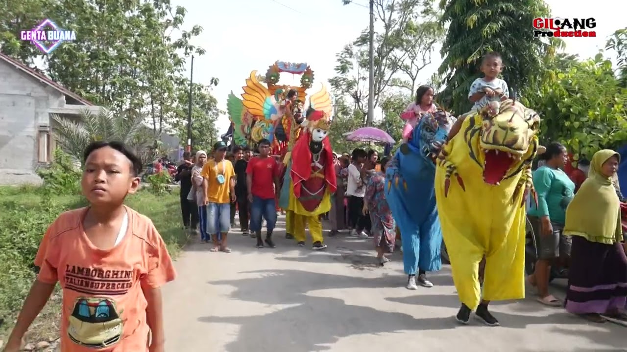 IKAN DALAM KOLAM ( COVER ERIN )  - IRINGAN BUROK GENTA BUANA LIVE DESA CIGADUNG 29 APRIL 2023