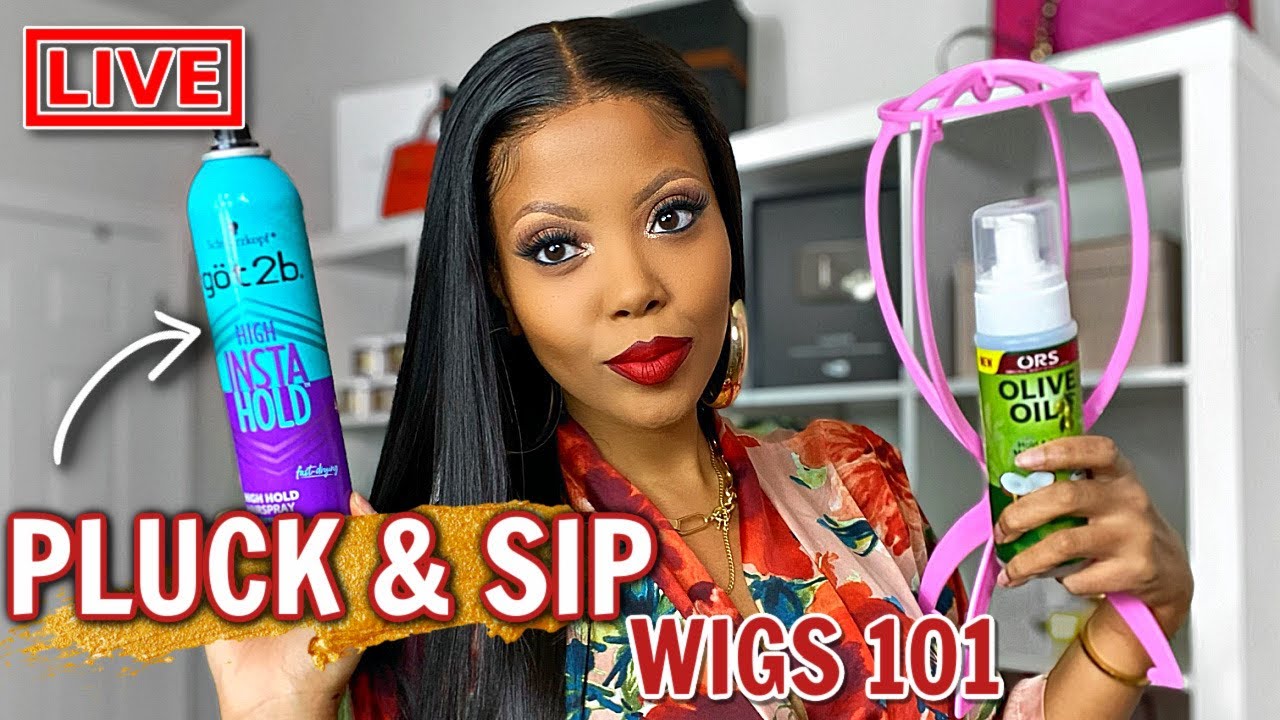 PLUCK & SIP 🍷 | WIGS 101 HELP!! SHOULD I BUY A HEADBAND WIG OR LACE FRONTAL & LACE CLOSURE WIGS?