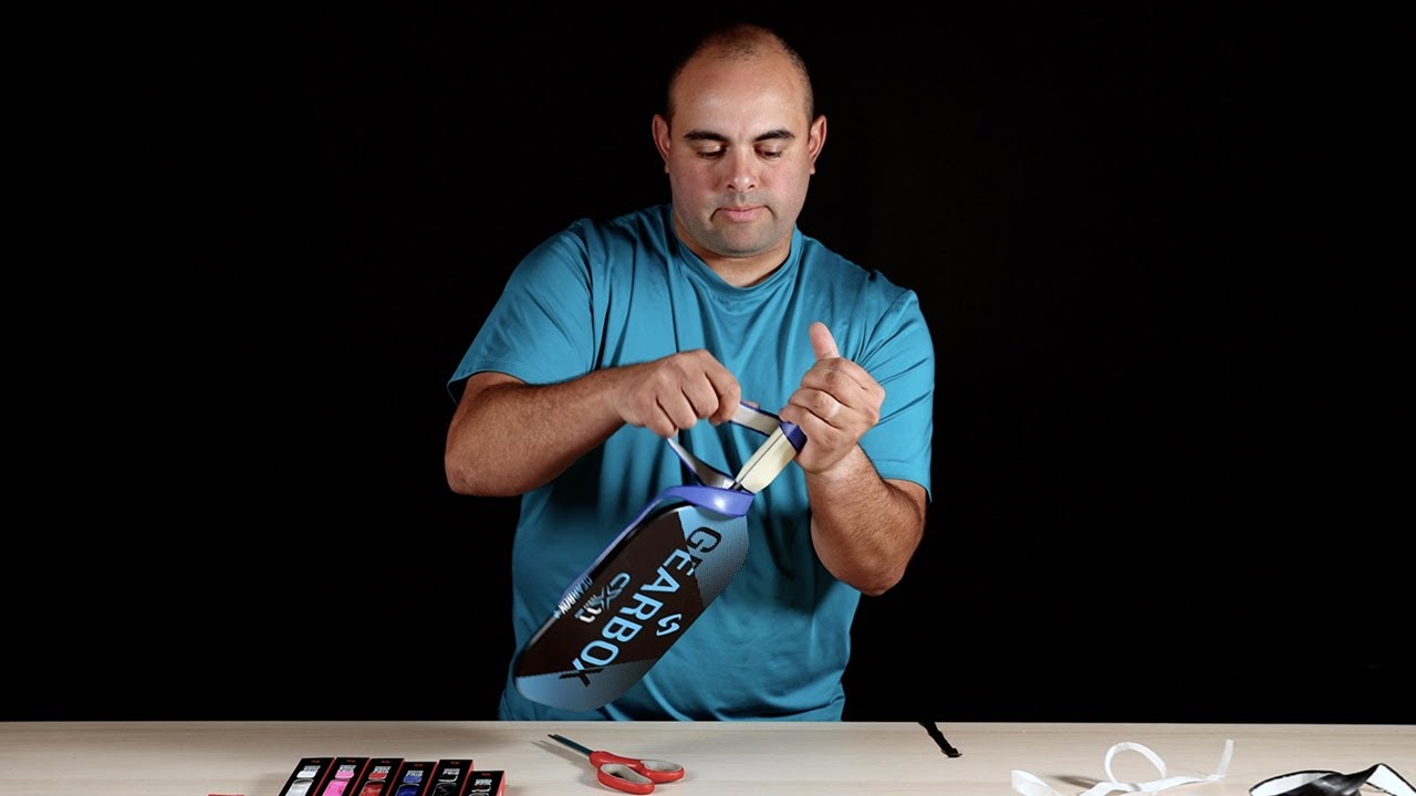 How to Install Pickleball Wrap Grip | Gearbox Pickleball
