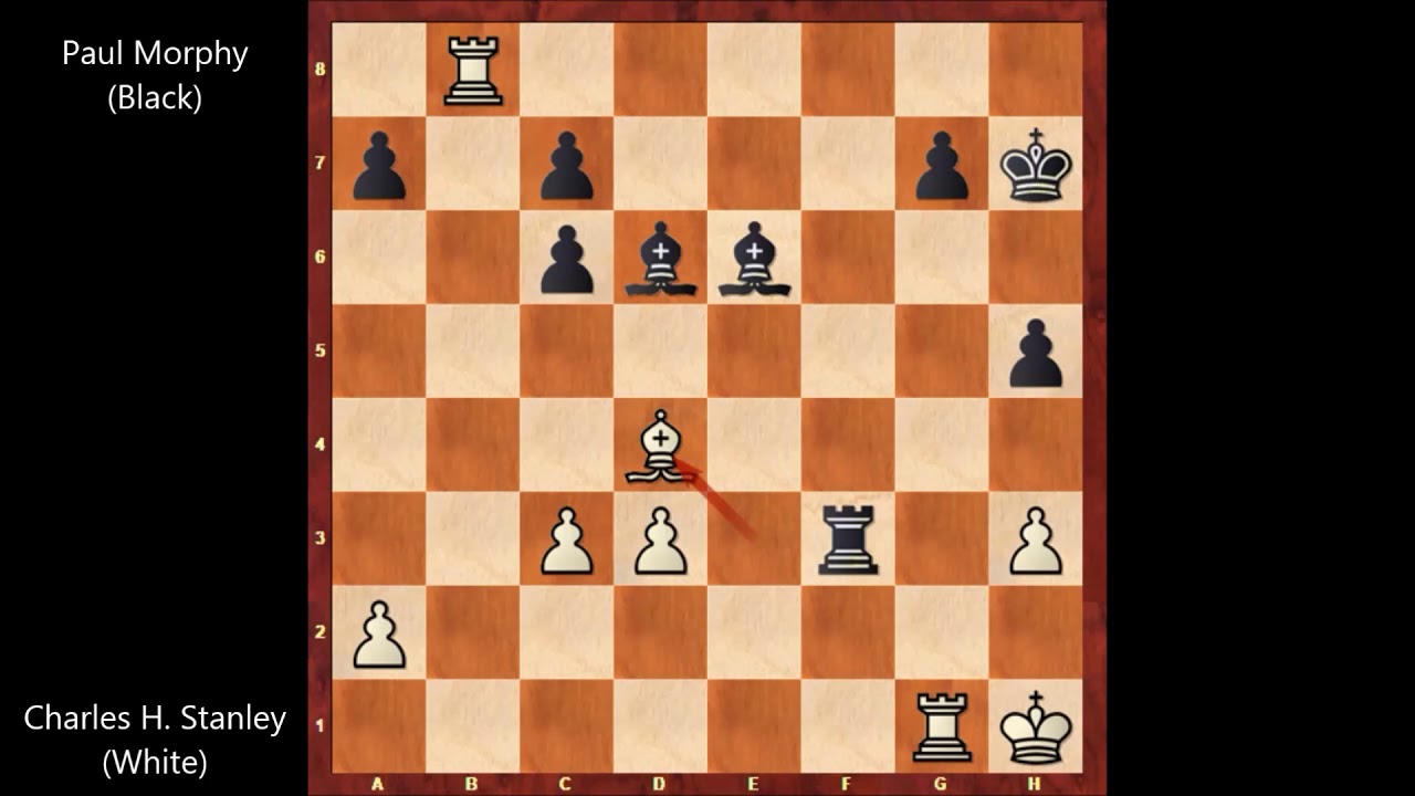 Charles Henry Stanley vs Paul Morphy - New York (1857) #83