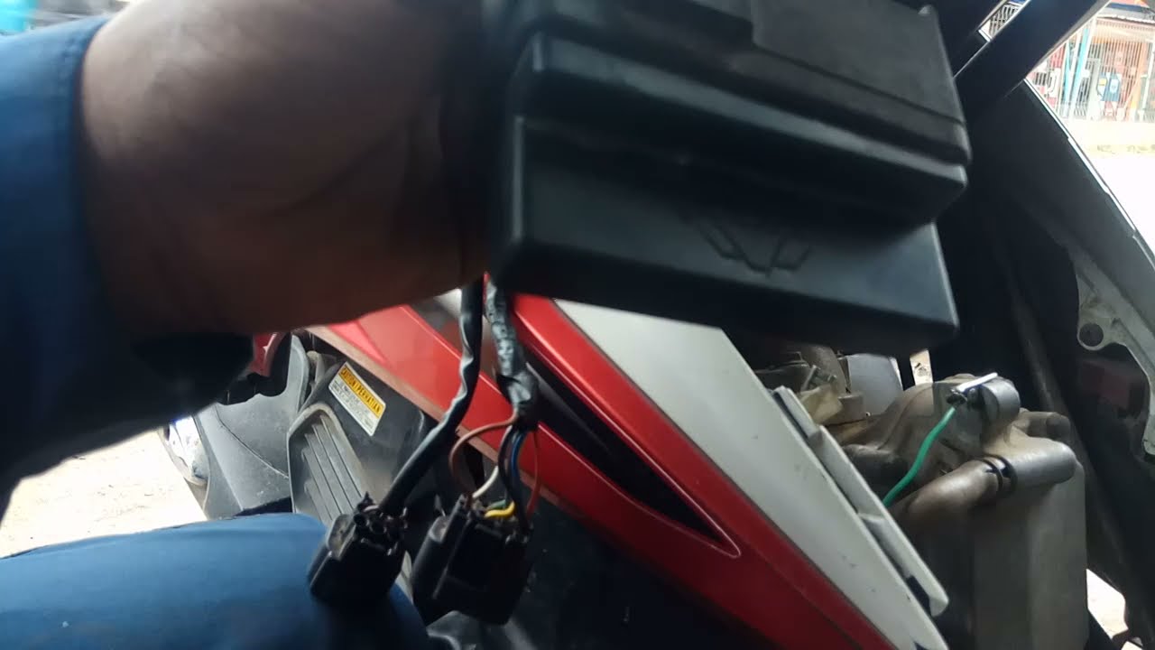 cara cek pengapian Yamaha Xeon karbu sebelum melakukan pergantian komponen