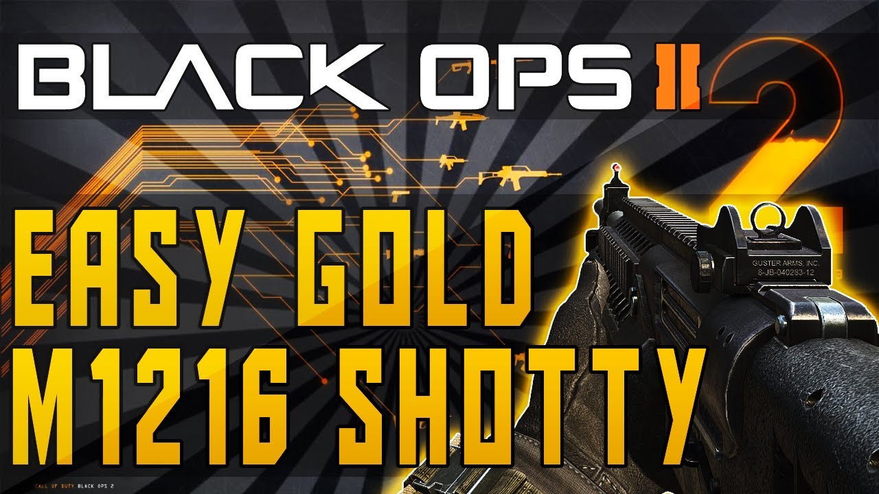 &laquo;Black Ops 2&raquo; &mdash; Как быстро получить &laquo;Золотой M1216&raquo; &mdash; &laquo;Золотой/Алмазный дробовик M1216&raquo;