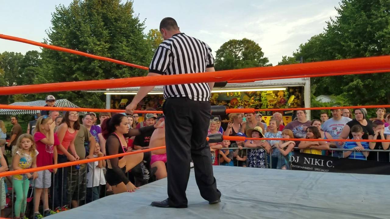 Clutch Adams & Miranda Vionette vs Damian Adams & Deonna Purrazzo WOH Wrestling 06/25/16